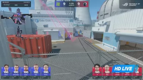 Poster siaran Ninjas in Pyjamas VS Liquid