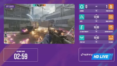 Poster siaran GenOne VS FORZE Reload