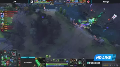 Poster siaran Nemiga Gaming VS LFO