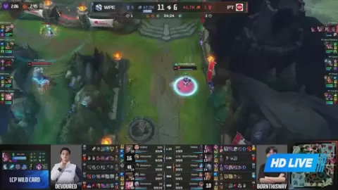 Poster siaran PART TIMERS VS West Point Esports PH