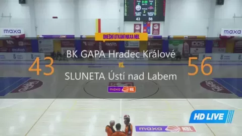 Poster siaran GAPA Hradec Kralove VS Sluneta Usti nad Labem