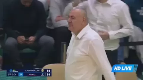Poster siaran Slask Wroclaw VS Napoli Basket