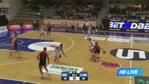 Poster siaran Umea BSKT VS Jamtland Basket