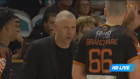 Poster siaran Boras Basket VS Norrkoping Dolphins