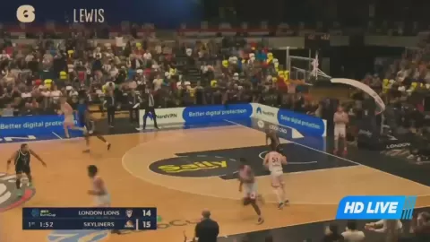 Poster siaran KK Buducnost VS Neptunas Klaipeda