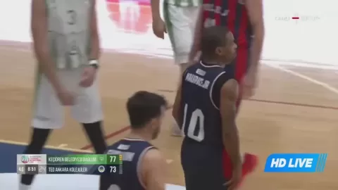 Poster siaran Kecioren Baglum VS TED Ankara Kolejliler