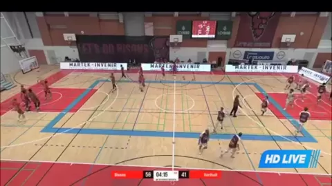 Poster siaran Bisons Loimaa VS UU-Korihait