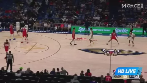 Poster siaran New Orleans Pelicans vs Washington Wizards