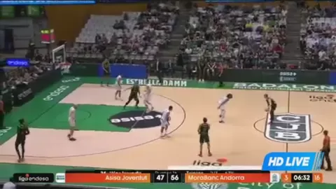 Poster siaran DKV Joventut VS MoraBanc Andorra