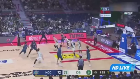 Poster siaran Busan KCC Egis VS Wonju Dongbu Promy
