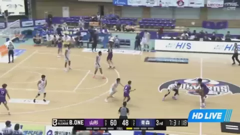 Poster siaran Yamagata Wyverns VS Aomori Wat's