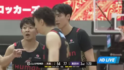 Poster siaran Osaka Evessa VS Tokyo Sunrockers