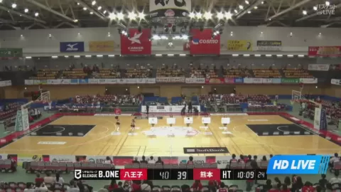 Poster siaran Tokyo Hachioji Trains VS Kumamoto Volters