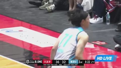 Poster siaran Tokyo Hachioji Trains VS Tokyo United Basketball Club