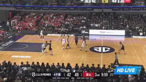 Poster siaran Altiri Chiba VS Toyama Grouses