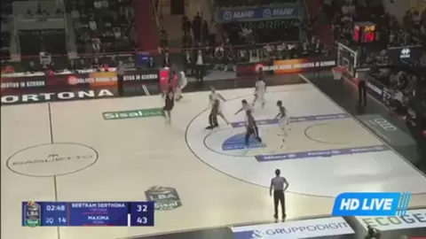 Poster siaran Derthona Basket VS Maxima Roma