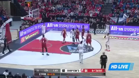 Poster siaran Hapoel Jerusalem VS Hapoel Beer Sheva