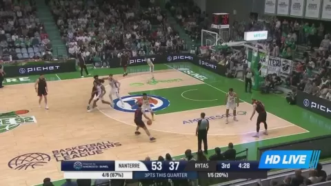 Poster siaran Nanterre VS Rytas Vilnius