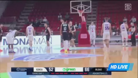 Poster siaran KK Igokea VS Bizkaia Bilbao Basket