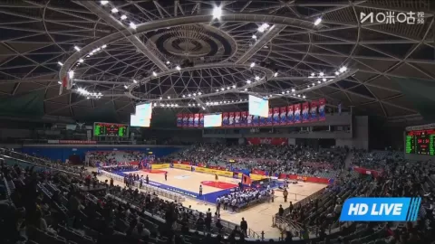 Poster siaran Xinjiang Flying Tigers VS Tianjin Pioneers