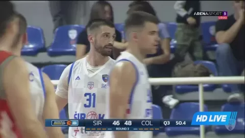 Poster siaran Siroki Prima Pivo VS KK Cedevita Olimpija