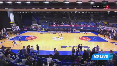 Poster siaran Mega Tbilisi VS KK Zadar