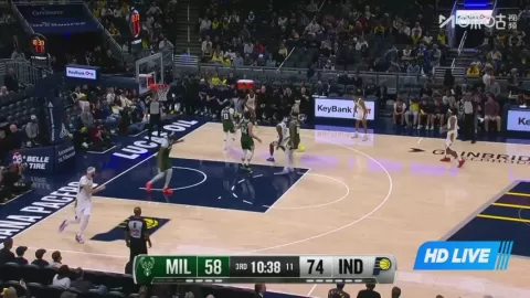 Poster siaran Indiana Pacers vs Milwaukee Bucks