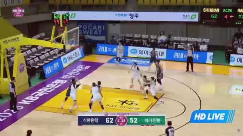 Poster siaran Sinhan Bank S-Birds VS Bucheon Keb Hanabank