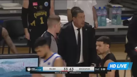 Poster siaran Rilski Sportist VS Esenler Erokspor
