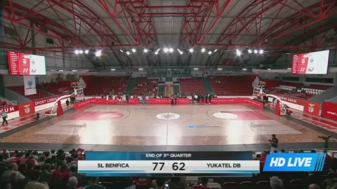Poster siaran Lisboa e Benfica VS Denizli Basket