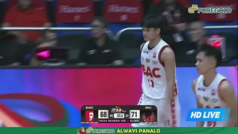 Poster siaran General EAC VS Mapua Cardinals