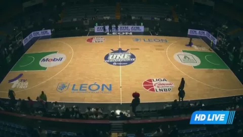 Poster siaran Abejas de León VS Santos del Potosí
