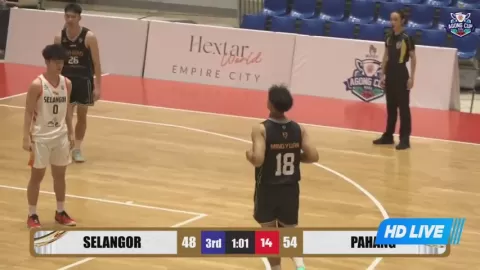 Poster siaran Selangor VS Pahang