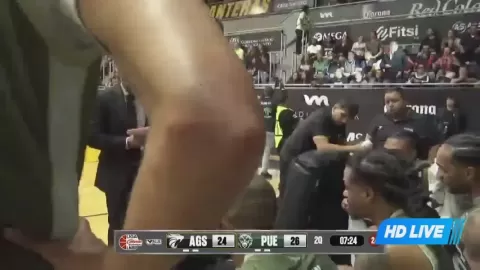 Poster siaran Panteras de Aguascalientes VS Lobos de Puebla
