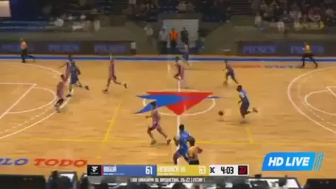 Poster siaran Bigua VS Hebraica y Macabi