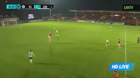 Poster siaran Sligo Rovers VS Dundalk