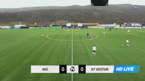 Poster siaran NSI Runavik VS 07 Vestur Sorvagur