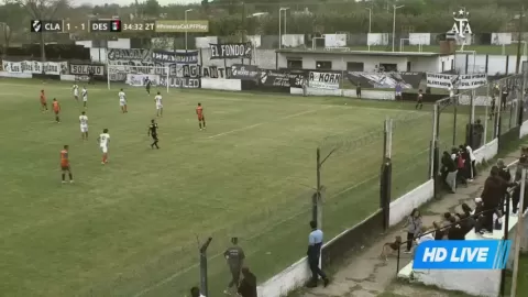 Poster siaran Claypole VS Deportivo Espanol