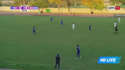 Poster siaran Yaypan FK VS Bukhara State University