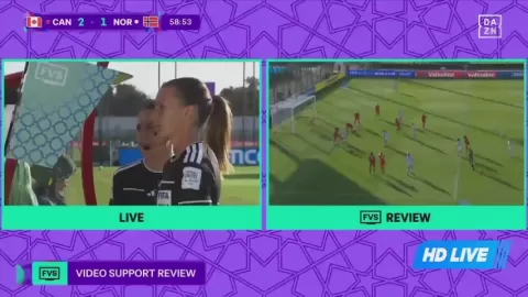 Poster siaran Canada U17 Women VS Norway U17 Women