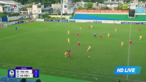 Poster siaran Than KSVN Women VS Ha Noi Women
