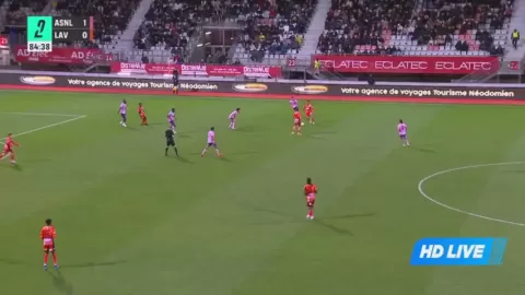 Poster siaran Nancy VS Stade Lavallois MFC