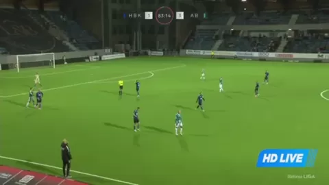 Poster siaran Herfolge Boldklub Koge VS AB Akademisk