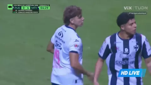 Poster siaran Puebla VS Rayados de Monterrey
