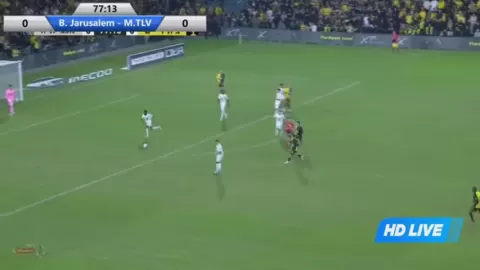 Poster siaran Beitar Jerusalem VS Maccabi Tel Aviv