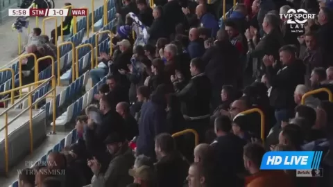 Poster siaran Warta Poznan VS Unia Skierniewice