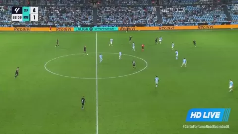 Poster siaran Celta Vigo B VS Real Sociedad B