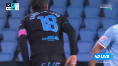 Poster siaran Celta Vigo B VS Tenerife