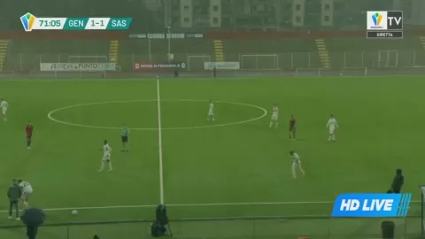 Poster siaran Genoa U20 VS Sassuolo U20