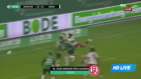 Poster siaran Preußen Münster VS Rot-Weiss Essen